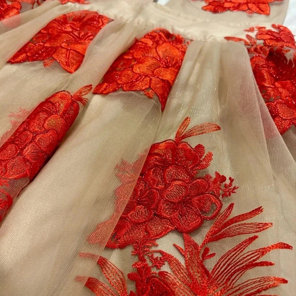 Free People Sarah Embroidered Mini Dress size Medium NWT - Picture 6 of 10